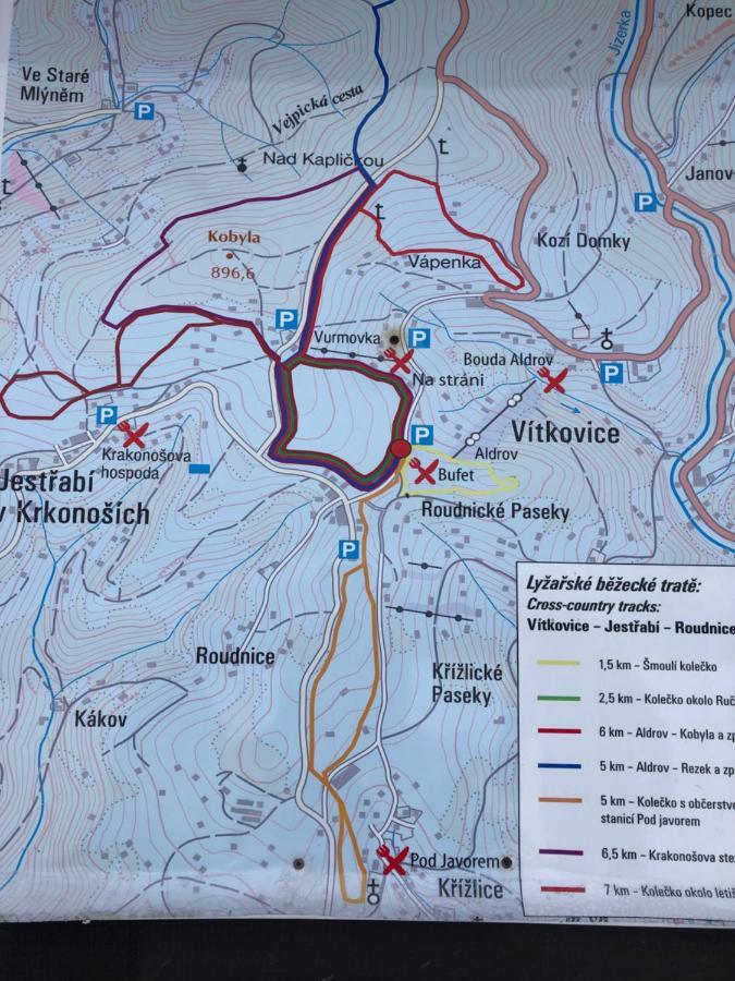 Roubenka Bratrouchov Villa Jablonec nad Jizerou Eksteriør billede